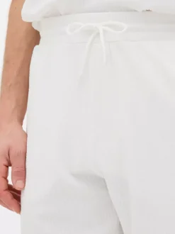 Teksturowane szorty piżamowe