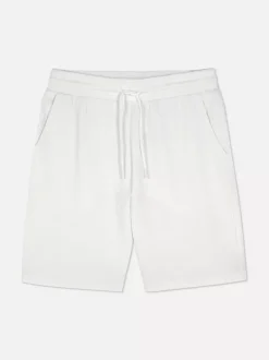 Teksturowane szorty piżamowe