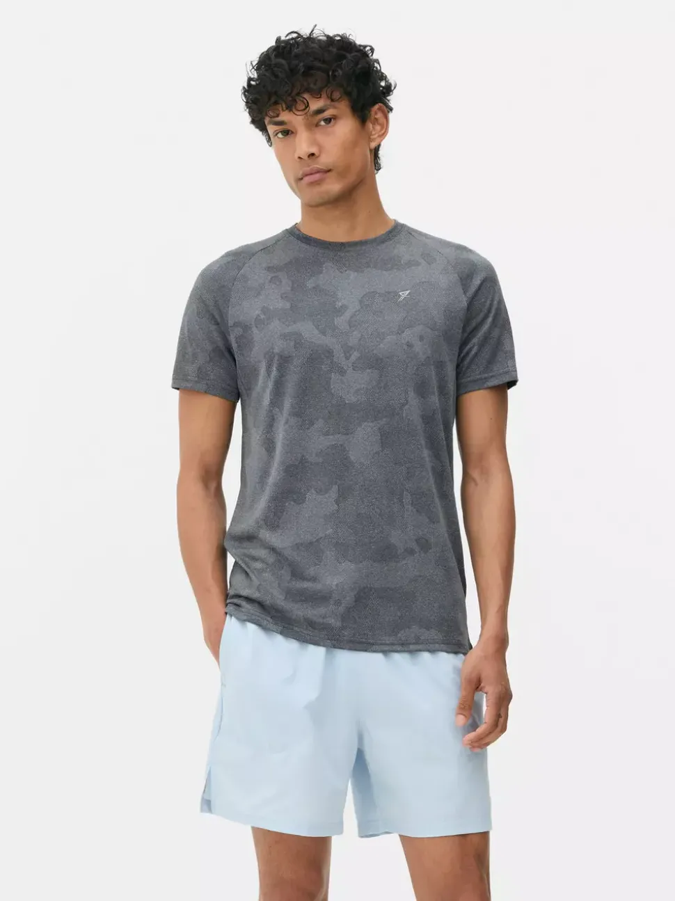 Teksturowany T-shirt treningowy