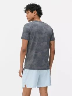 Teksturowany T-shirt treningowy