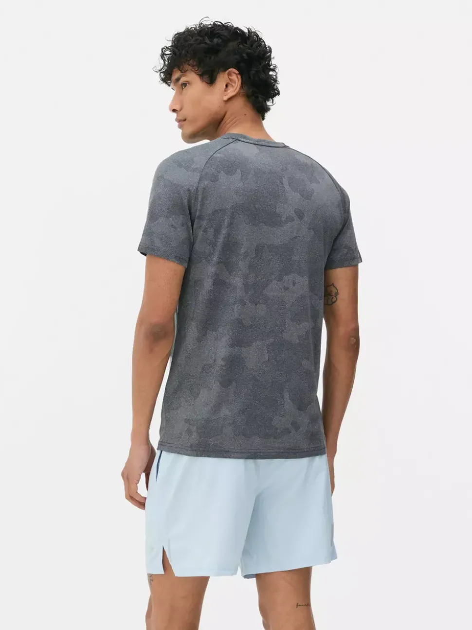 Teksturowany T-shirt treningowy