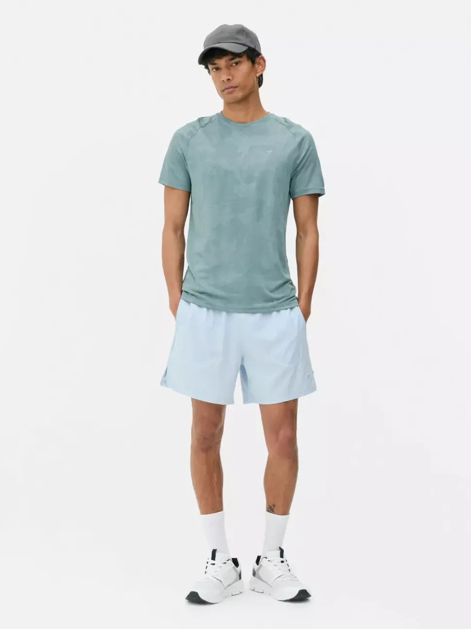 Teksturowany T-shirt treningowy