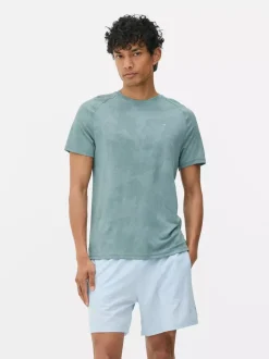 Teksturowany T-shirt treningowy