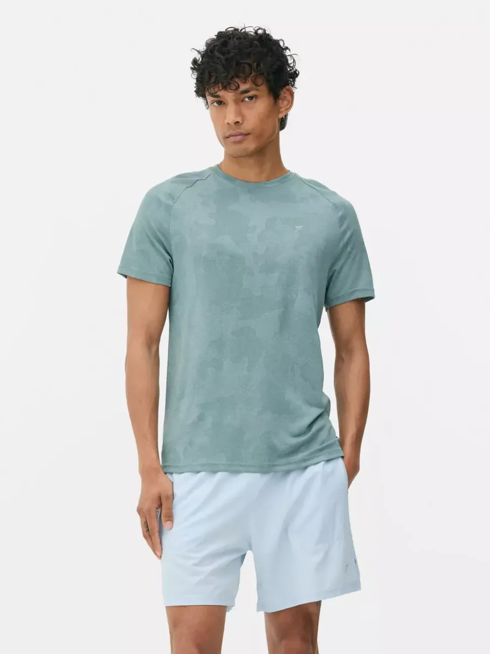 Teksturowany T-shirt treningowy