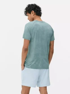 Teksturowany T-shirt treningowy