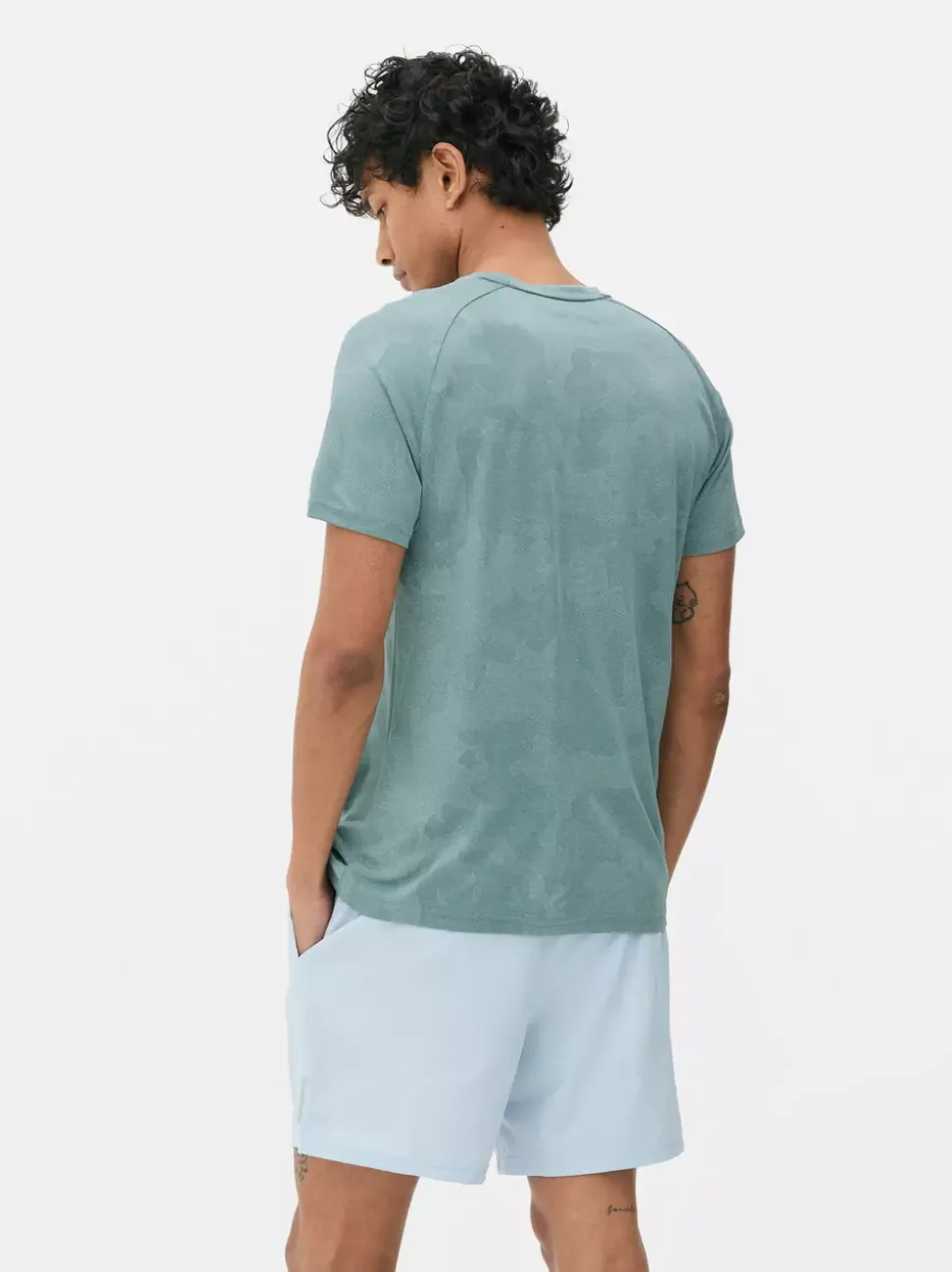 Teksturowany T-shirt treningowy