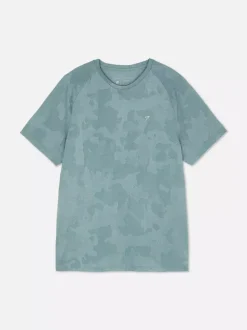 Teksturowany T-shirt treningowy