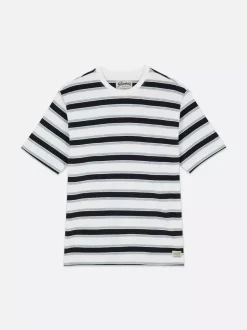 Teksturowany T-shirt w paski The Stronghold