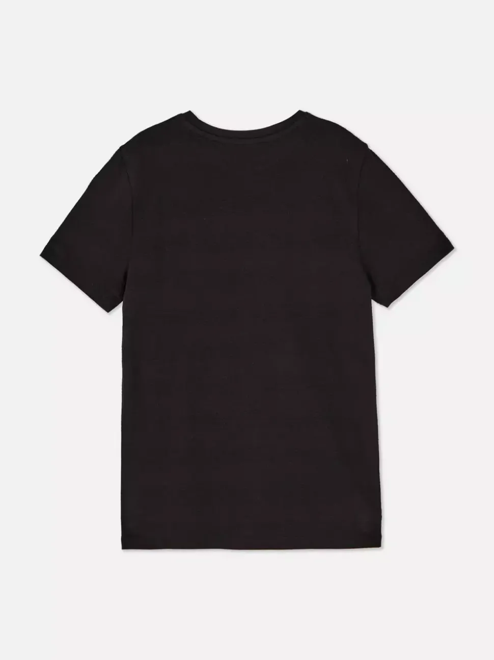 Teksturowany T-shirt z okrągłym dekoltem