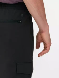 Tkane bojówki dresowe