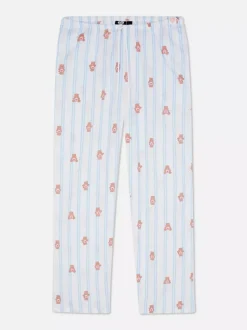 Tkane długie spodnie od piżamy, Troskliwe Misie