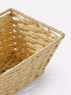 Tkany koszyk z papierowej wikliny