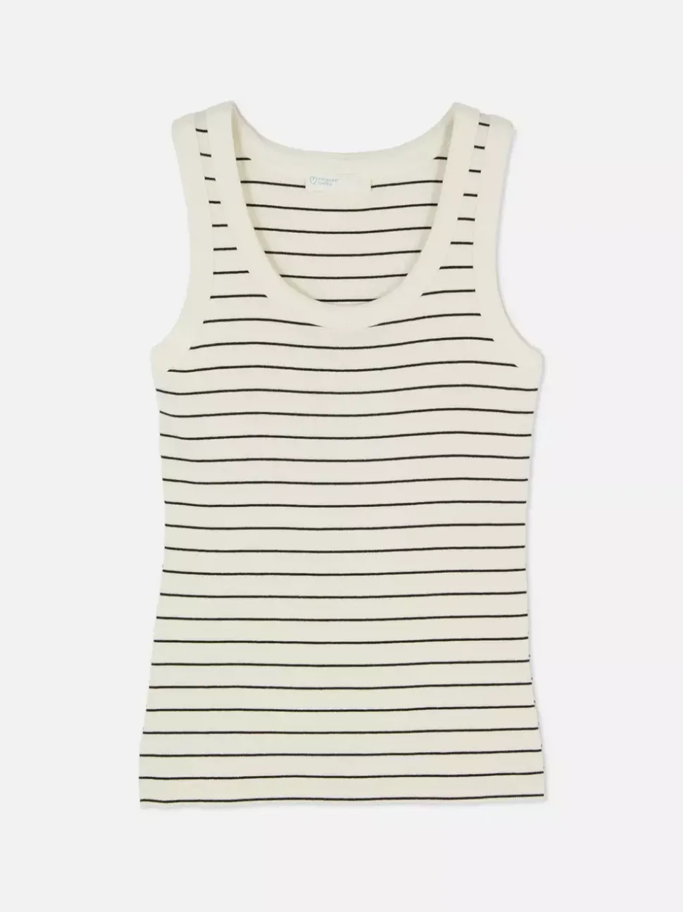 Top bez rękawów z głębokim dekoltem Essential