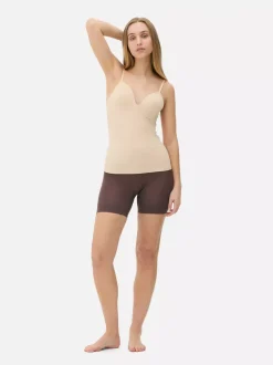 Top na ramiączkach z wbudowanym biustonoszem