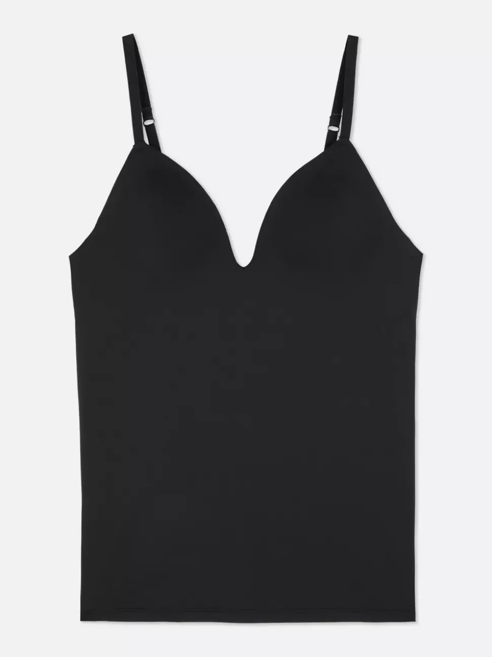 Top na ramiączkach z wbudowanym biustonoszem