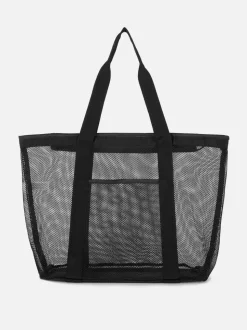 Torba plażowa z siateczki