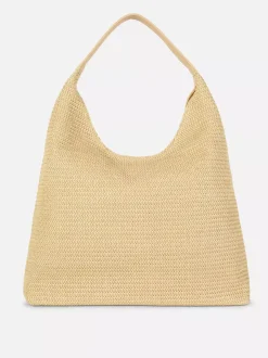 Torba shopper o kroju oversize z marszczeniami