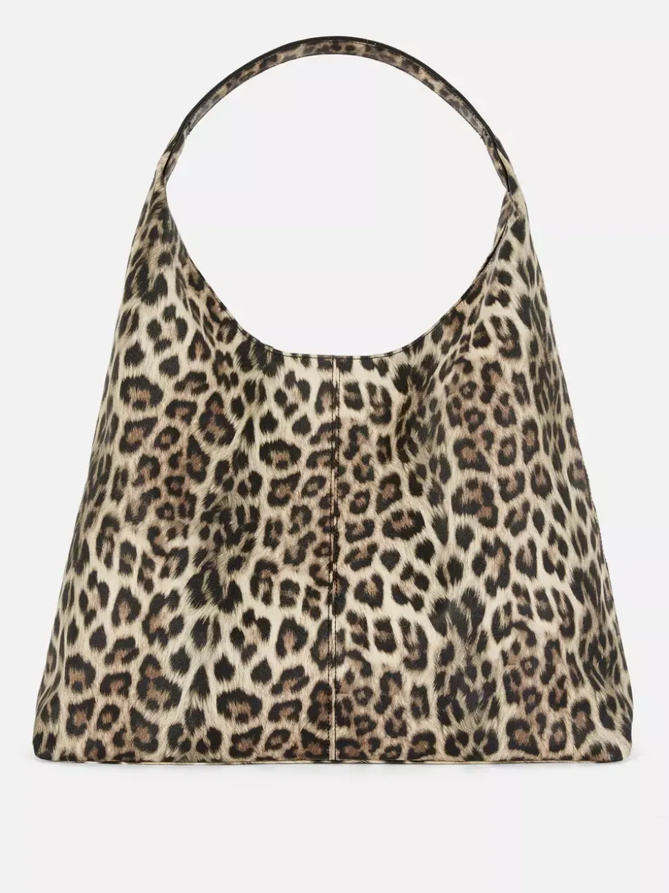 Torba shopper typu worek ze sztucznej skóry