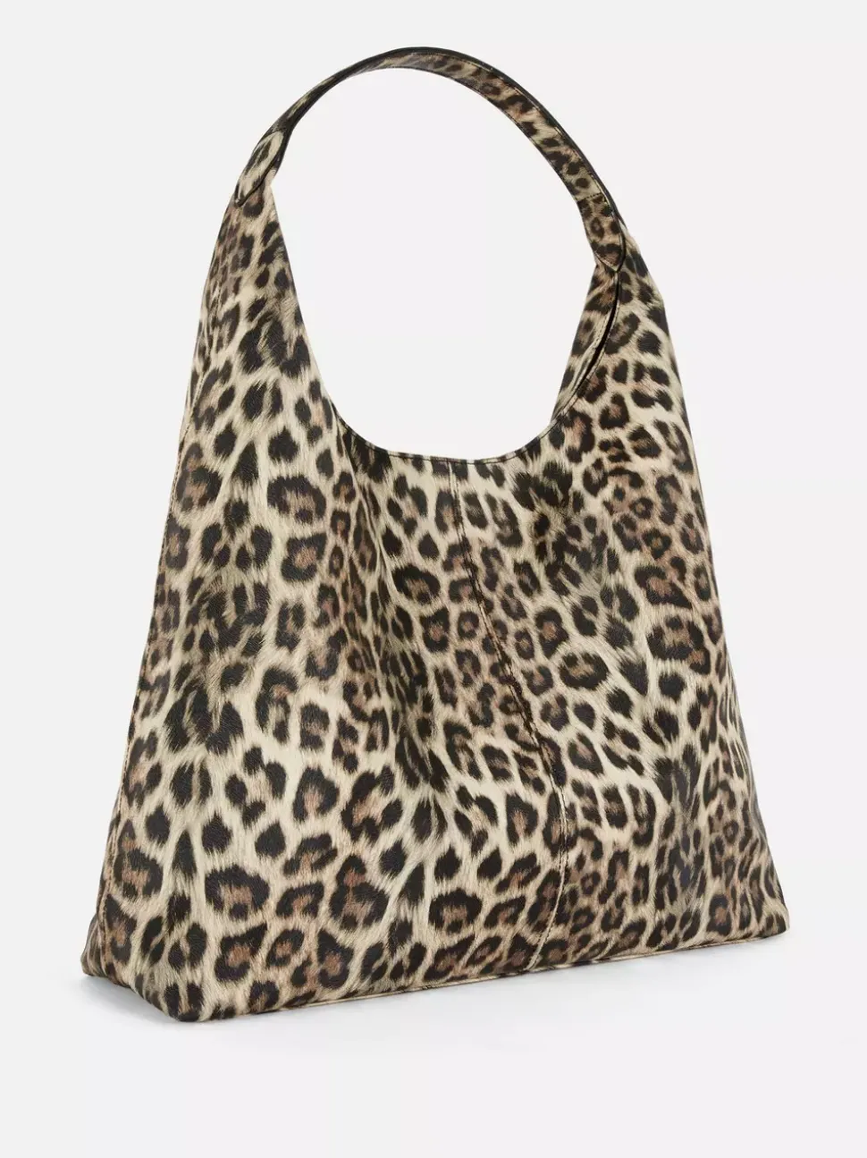 Torba shopper typu worek ze sztucznej skóry