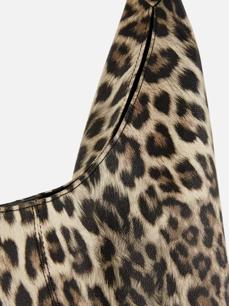 Torba shopper typu worek ze sztucznej skóry