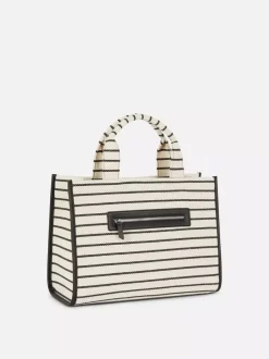 Torba shopper w paski Paula Echevarría