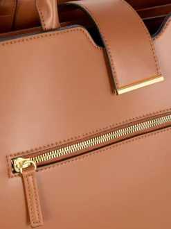 Torba shopper ze sztucznej skóry