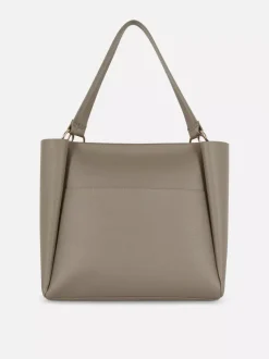 Torba shopper ze sztucznej skóry