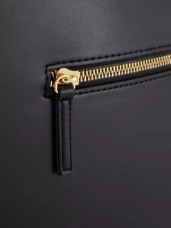 Torba shopper ze sztucznej skóry