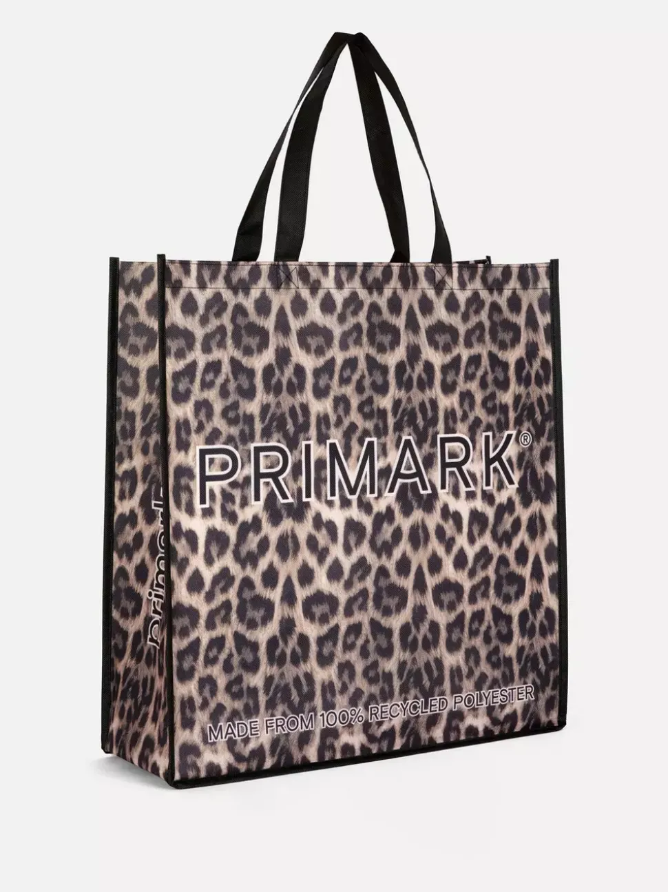 Torba shopper ze wzorem w panterkę Primark