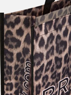 Torba shopper ze wzorem w panterkę Primark