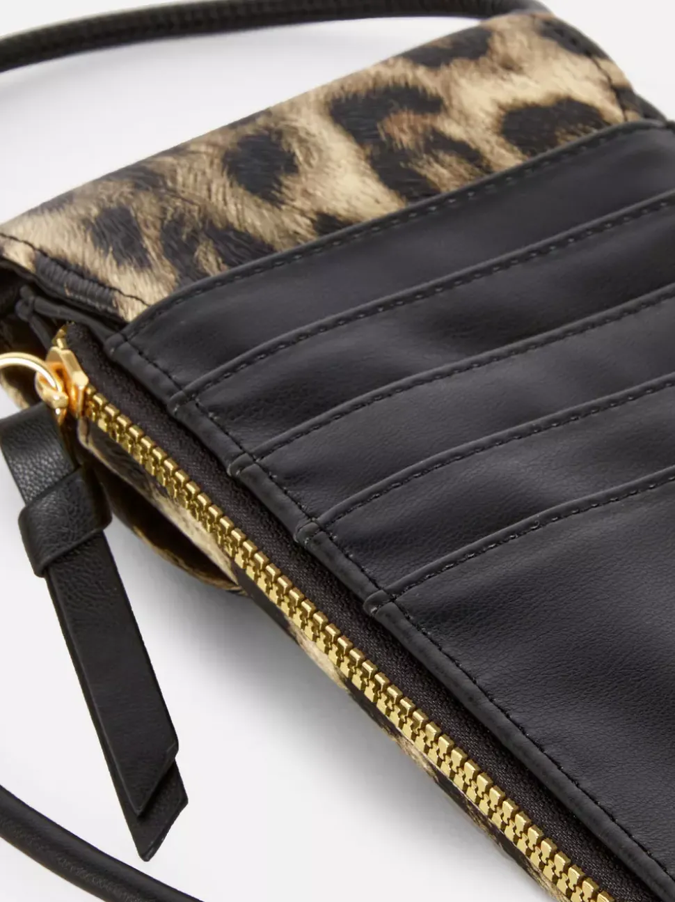 Torebka przez ramię na smartfon ze zwierzęcym wzorem