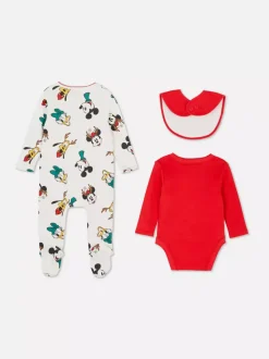 Trzyczęściowy komplet niemowlęcy z motywem Disneya