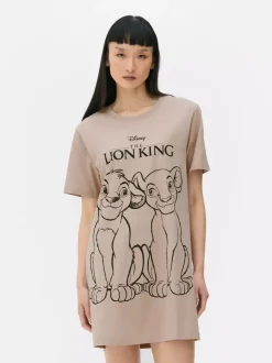 T-shirt do spania z nadrukiem postaci Disneya