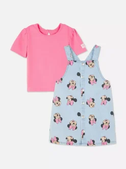 T-shirt i sukienka ogrodniczka z Myszką Miki Disneya