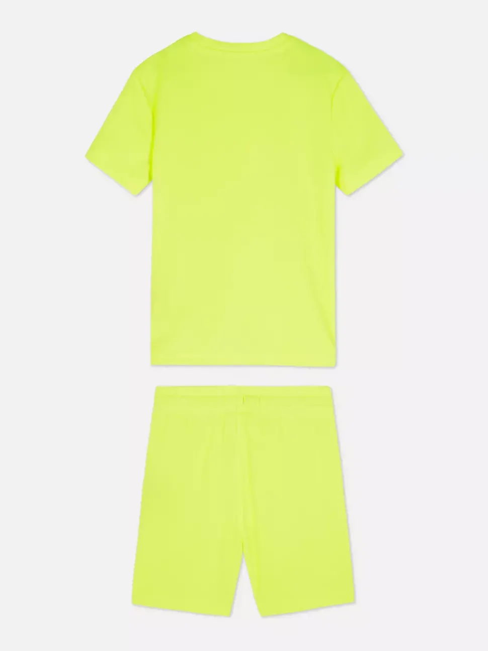 T-shirt i szorty w sportowym stylu, zestaw