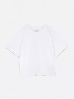 T-shirt o kwadratowym kroju