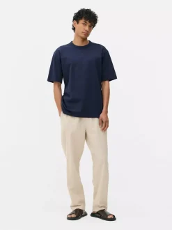 T-shirt o luźnym kroju