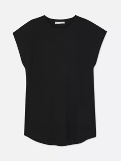 T-shirt o wydłużonym kroju Essential