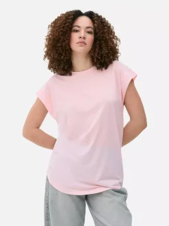 T-shirt o wydłużonym kroju Essential