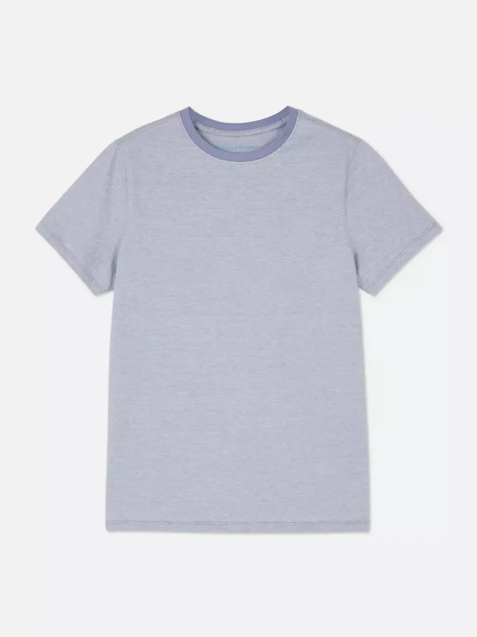 T-shirt w prążki z krótkim rękawem