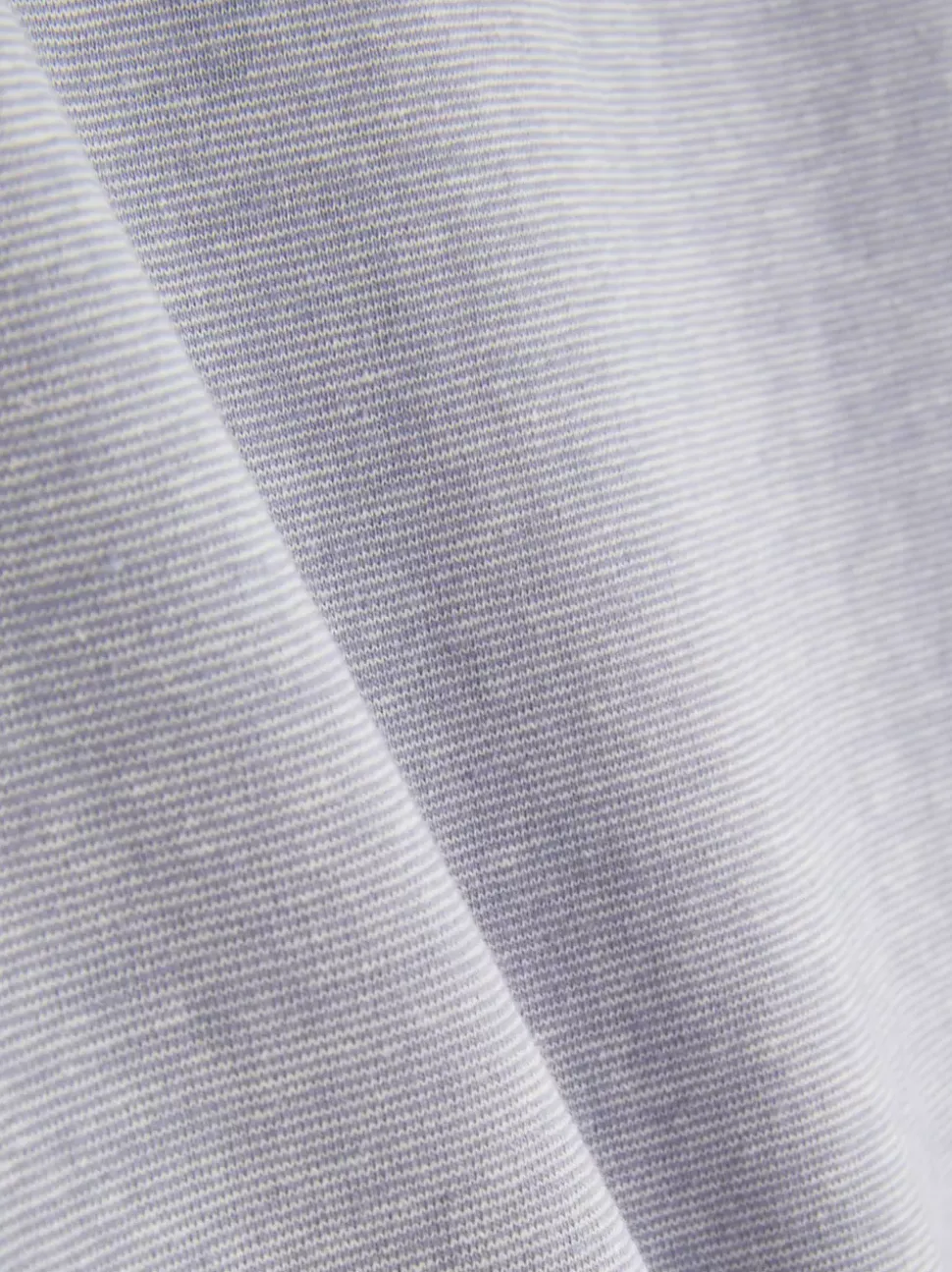 T-shirt w prążki z krótkim rękawem