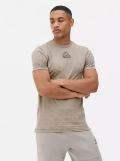 T-shirt z żakardowym nadrukiem Kappa x Primark