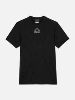 T-shirt z żakardowym nadrukiem Kappa x Primark