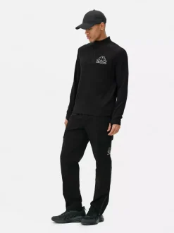 T-shirt z długim rękawem i suwakiem Kappa x Primark