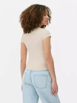 T-shirt z efektem drugiej skóry