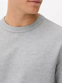 T-shirt z fakturą plastra miodu