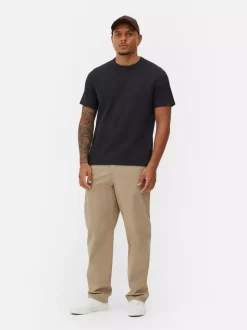 T-shirt z fakturą plastra miodu