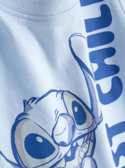 T-shirt z krótkim rękawem i motywem Sticha Disneya