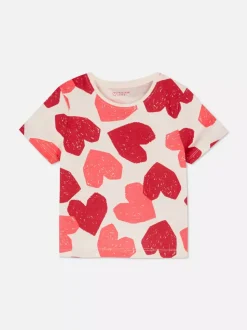 T-shirt z krótkim rękawem i motywem biedronki