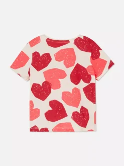 T-shirt z krótkim rękawem i motywem biedronki